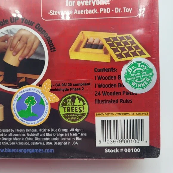 Gobblet! A Fun Game of Strategy Board Game Wooden Box Ages 7+ new sealed - Picture 5 of 10